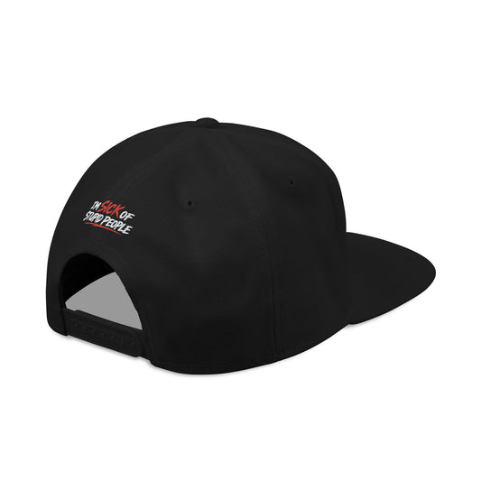 Whatever Happened to Common Sense? Embroidered Snapback Hat | Sick Submissions