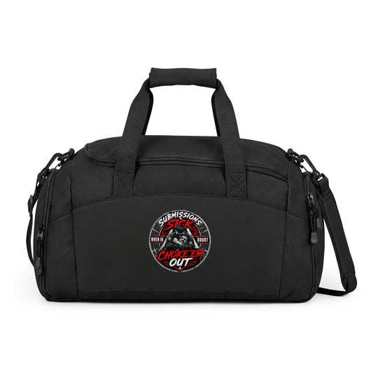 When In Doubt, Choke ’Em Out Gym Duffel Bag