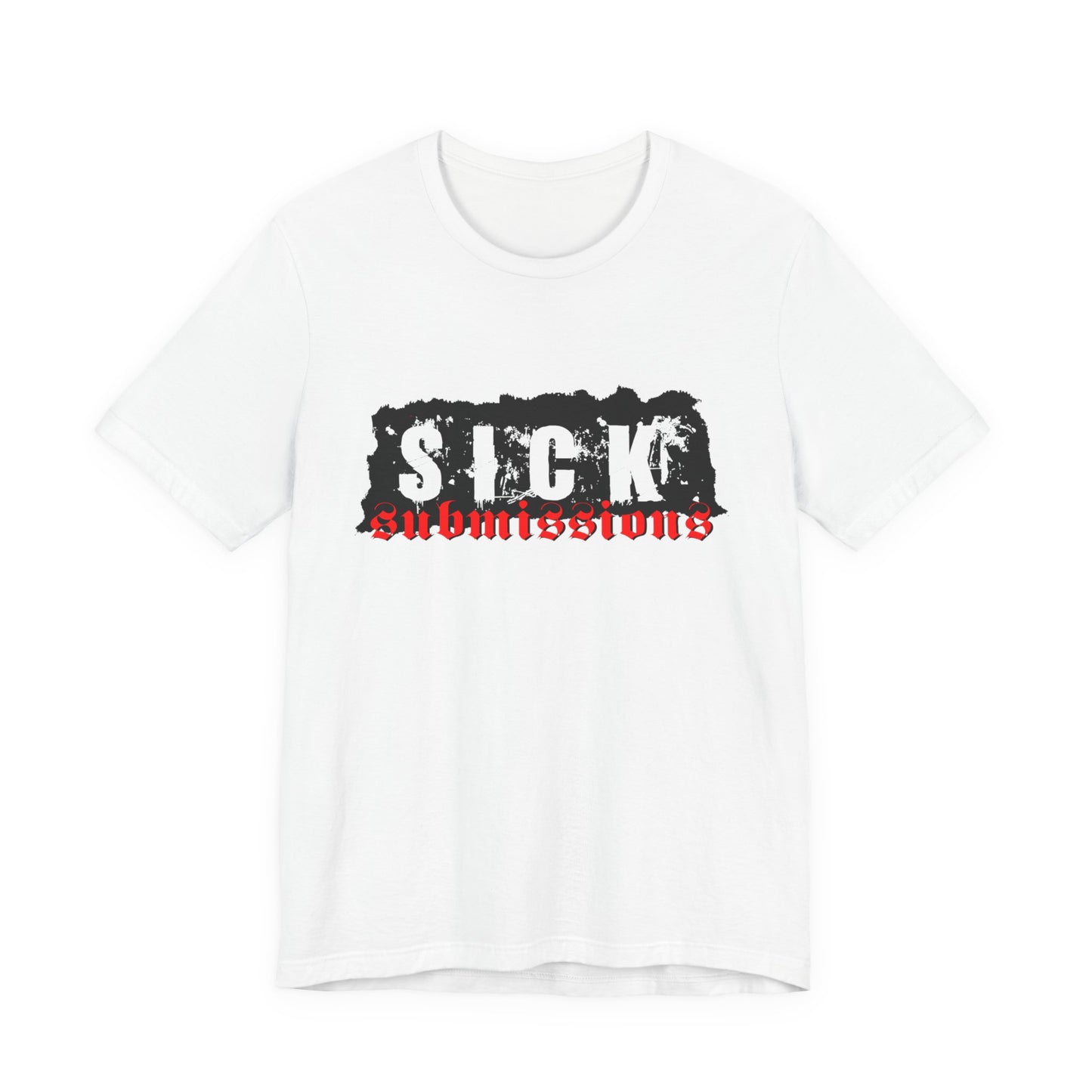 Sick Submissions “Choke’Em Out” White Tee