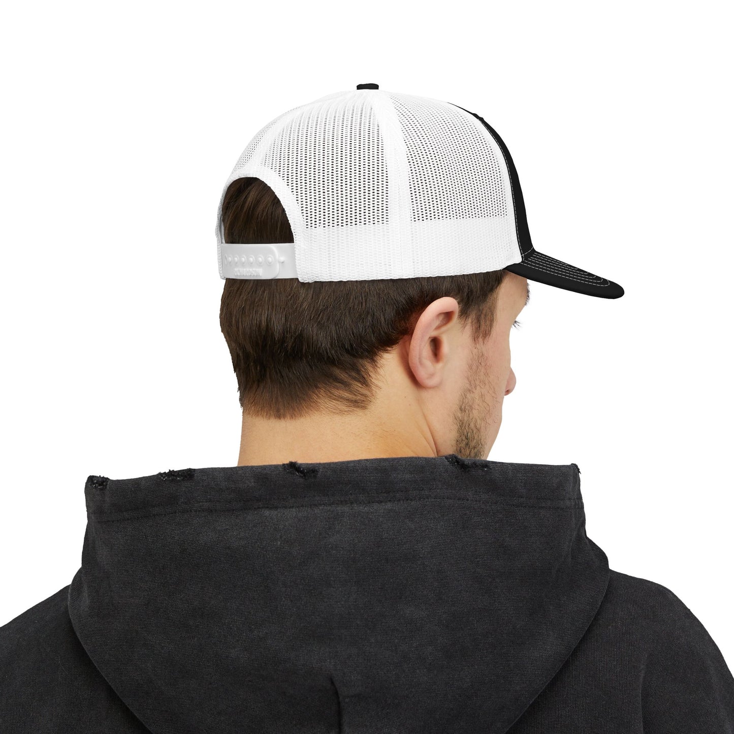 Sick Submissions Trucker Hat-Black/White