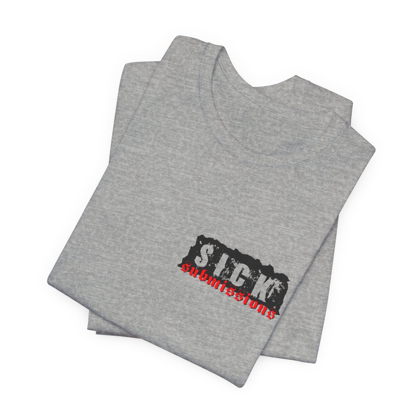 Sick Submissions Gray Signature Tee