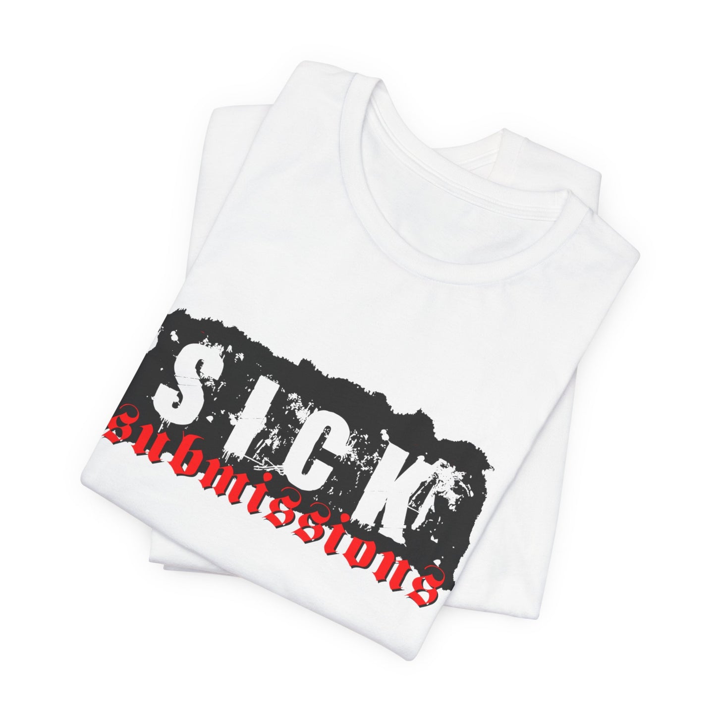 Sick Submissions “Choke’Em Out” White Tee