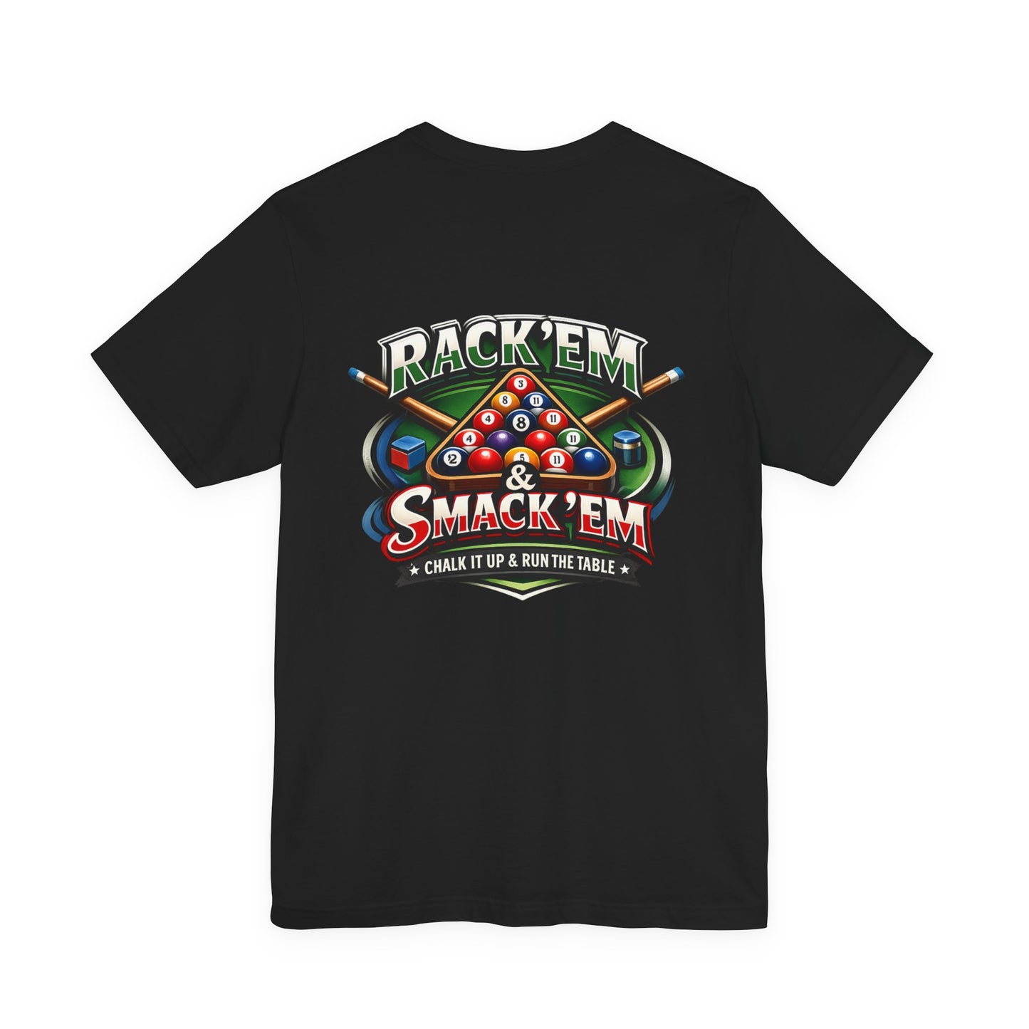 Rack ’Em Smack ’Em Pool Graphic Tee | Sick Submissions