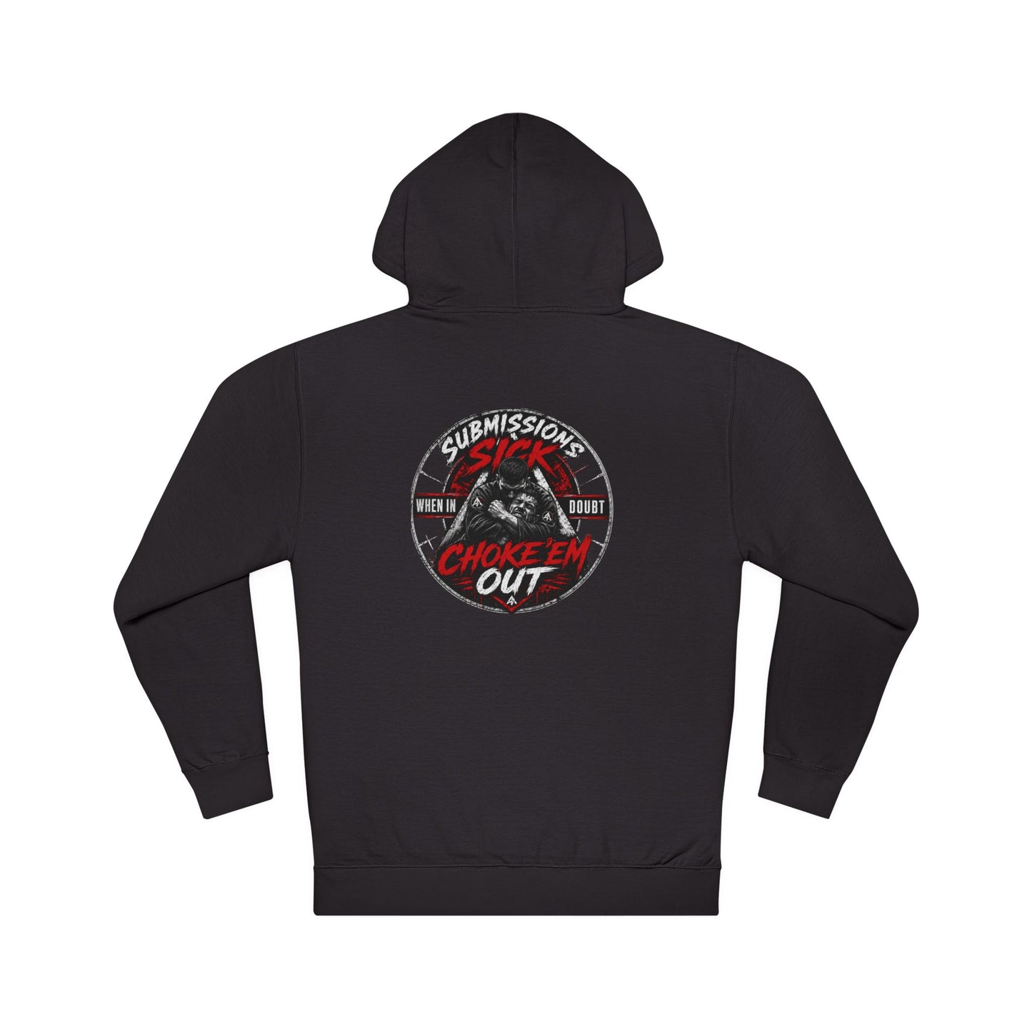 When In Doubt, Choke ’Em Out” Premium Hoodie | Sick Submissions