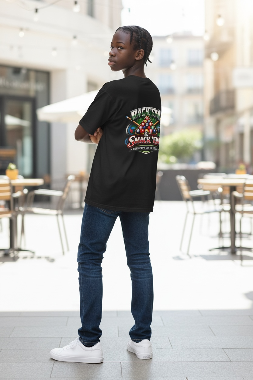 Rack ’Em Smack ’Em Pool Graphic Tee | Sick Submissions