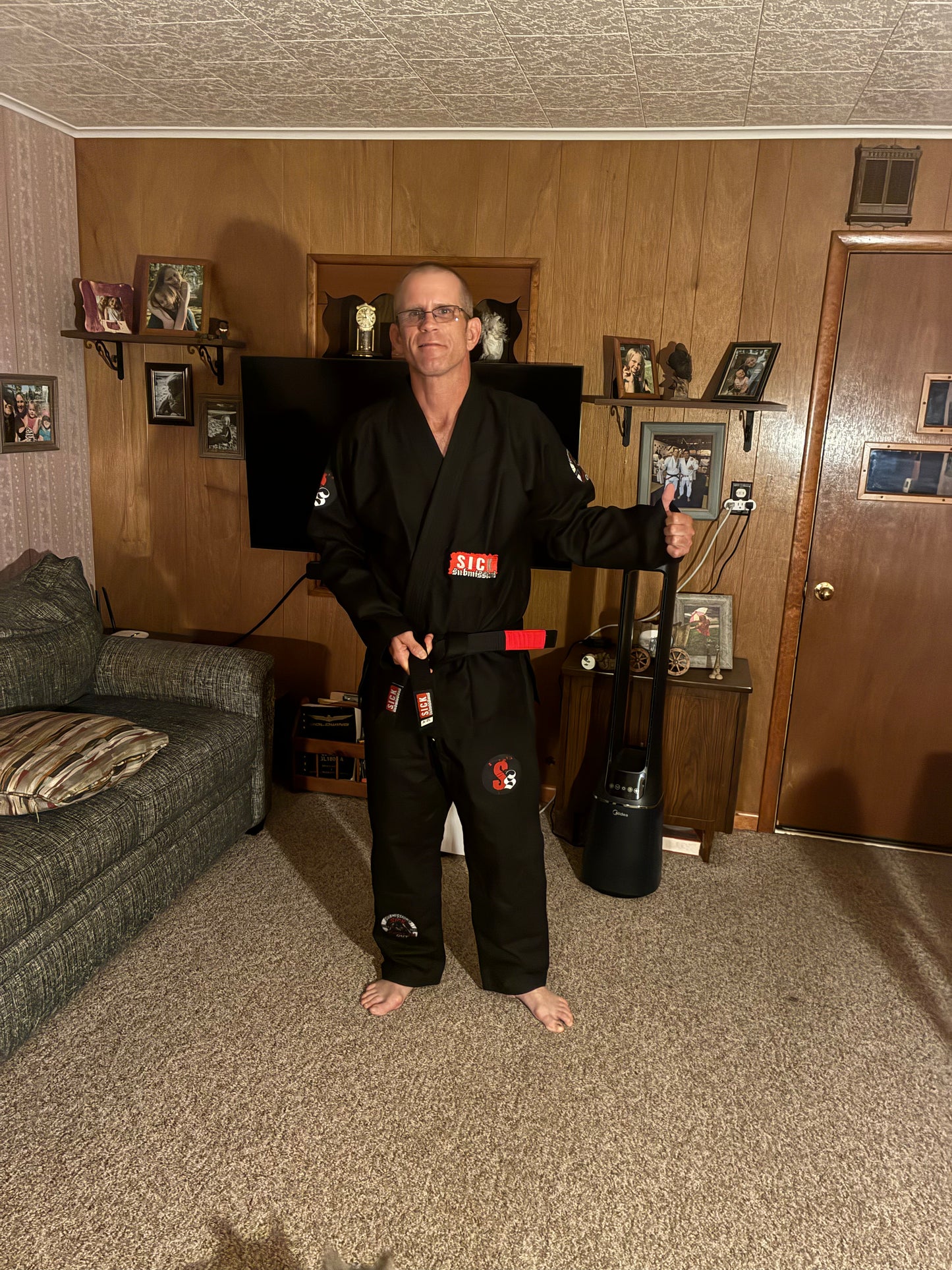 Sick Submissions Premium Black Brazilian Jiu-Jitsu Gi