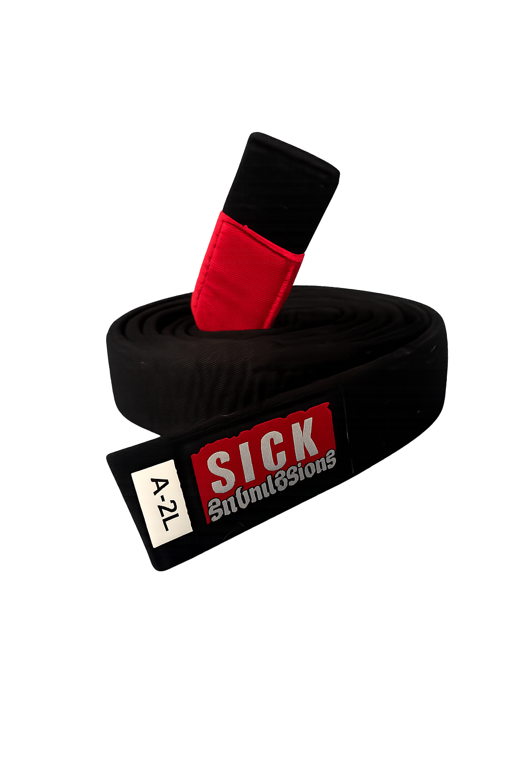 Sick Submissions Black Brazilian Jiu-Jitsu Belt – Premium BJJ Black Belt